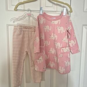 🌼$15 Hanna Andersson Dress And Leggings